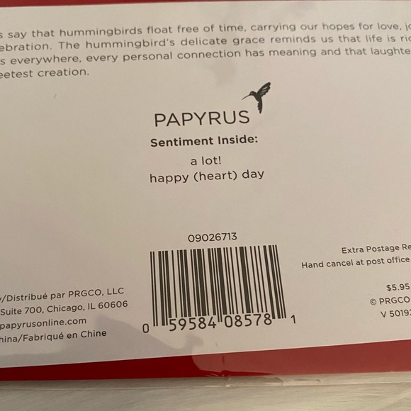 3/$15 NWT “me likey” Happy Valentine’s Day Papyrus Card. “a lot! happy (heart).. - Picture 4 of 4